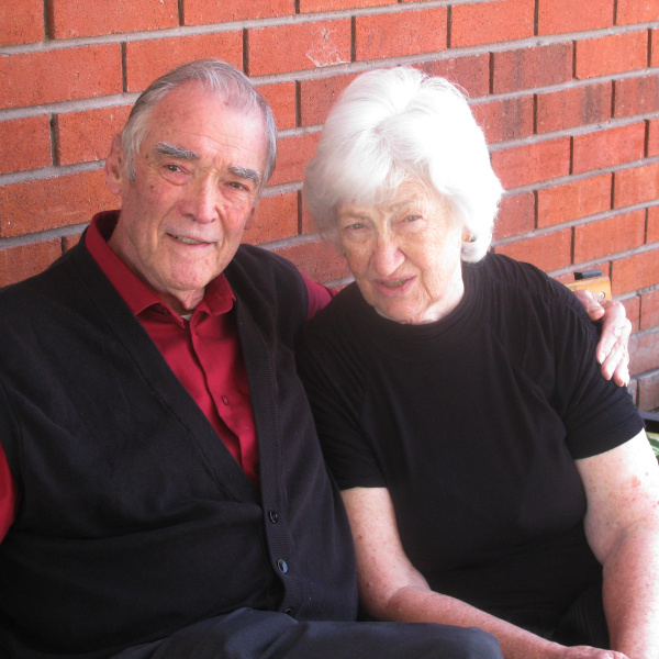 Rev Winston Cross and his wife, Joan