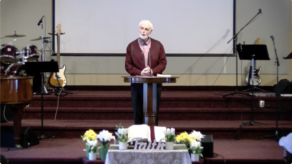 Rev Hartley Smith speaking on The Spirit Breathes Life into Us