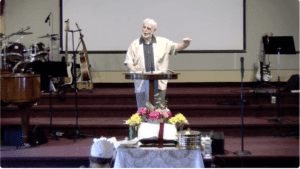 Rev Hartley Smith speaking on Communion - Our Love Feast with Jesus