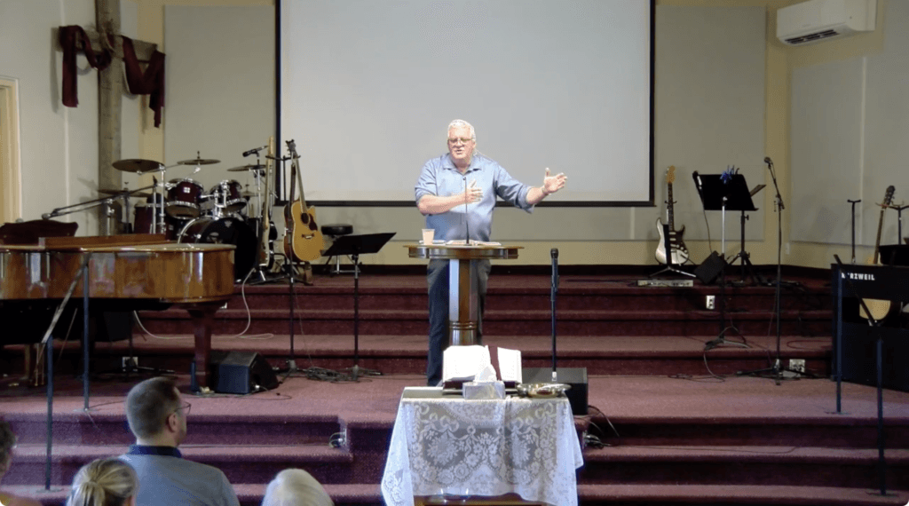 Rev Scott Cross speaks on Trusting God in the Gaps