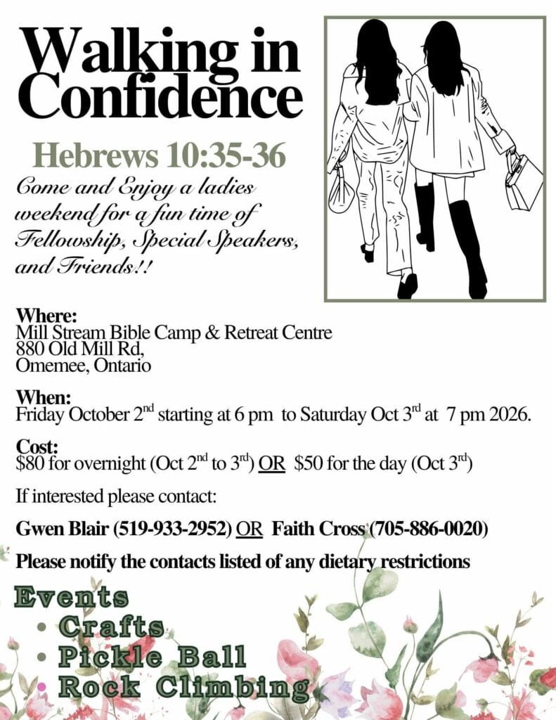 Walking In Confidence Ladies' Retreat