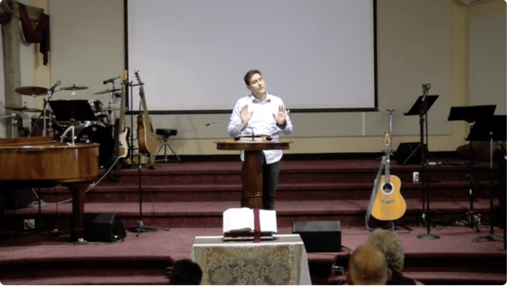 Rev Fraz Mirza speaks on "Open the Door to More" from Revelation 3.
