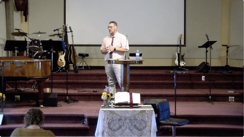 Rev martin Chipp-Smith speaks on "Who is your apprentice?"