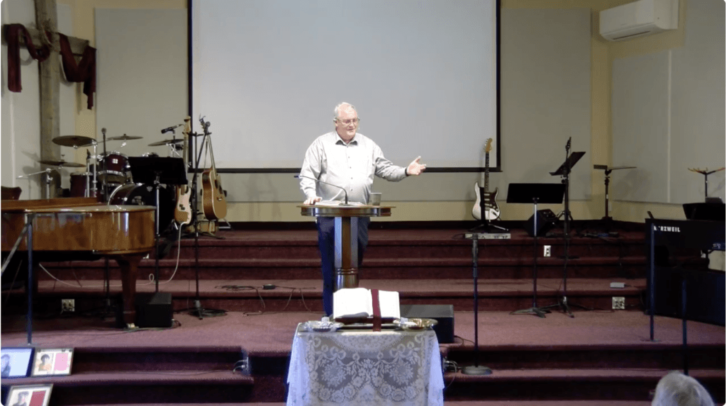 Rev Scott Cross speaks on "God Speaks"