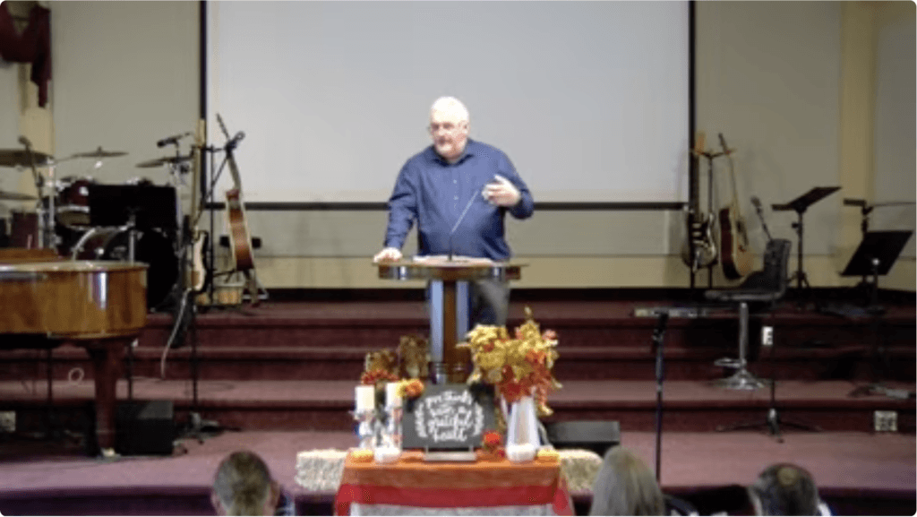 Rev Scott Cross speaks on "It's Time to Make Some Noise" — Psalm 100